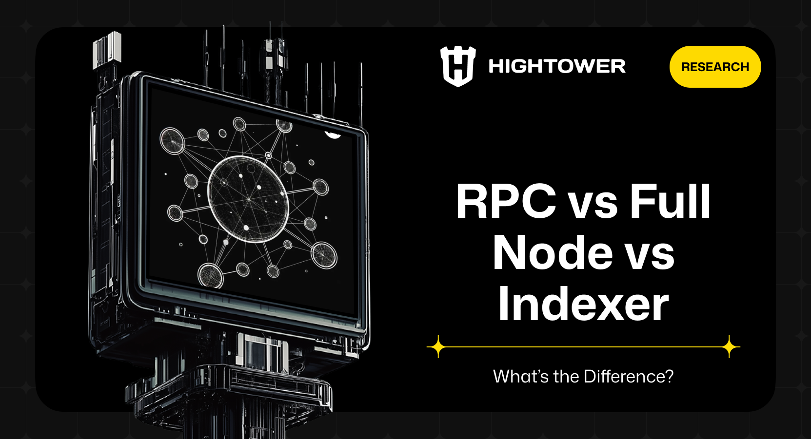 Left Rp Node RPC vs Full Node vs Indexer: What’s the Difference? - HTW | HighTower